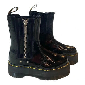 Dr. Martens Black Max Platform Boots 2976